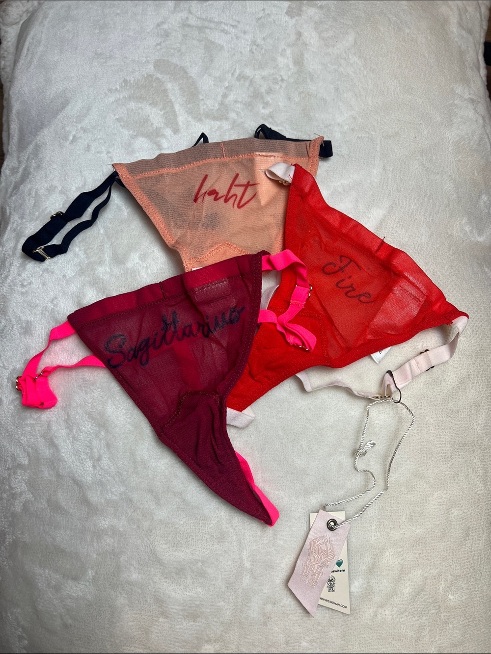 We are HAH pack of 3 zodiac thongs-Sagittarius ♐️